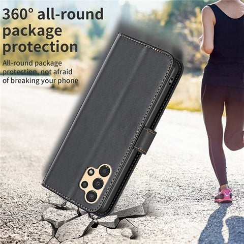 Leather Case for Samsung Galaxy A23 5G (Global Version) / A23 4G / M23 5G / F23 5G / M13 4G BINFEN COLOR BF17 Wallet Stand Phone Cover