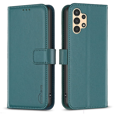 Leather Case for Samsung Galaxy A23 5G (Global Version) / A23 4G / M23 5G / F23 5G / M13 4G BINFEN COLOR BF17 Wallet Stand Phone Cover