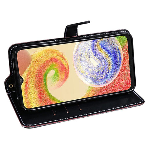 IDEWEI Crocodile Texture Phone Case for Samsung Galaxy M54 5G / F54 5G Wallet Stand PU Leather Cover