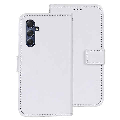 IDEWEI For Samsung Galaxy M54 5G / F54 5G Anti-Scratch Leather Phone Case Wallet Crazy Horse Texture Stand Phone Cover