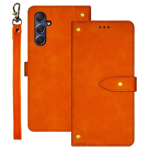 IDEWEI For Samsung Galaxy M54 5G / F54 5G PU Leather Full Protection Cover Flip Stand Phone Case with Card Slots