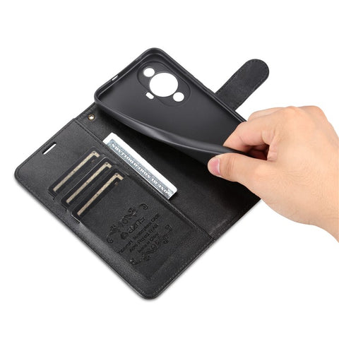 AZNS For Huawei nova 11 Pro / nova 11 Ultra Mobile Phone Case TPU+PU Leather Protective Cover Wallet Phone Shell