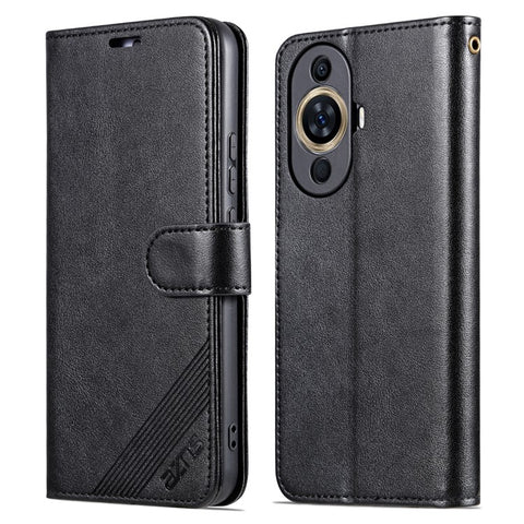AZNS For Huawei nova 11 / nova 12s 4G / nova 12 Lite 4G Wallet Phone Shell Mobile Phone Case TPU+PU Leather Protective Cover