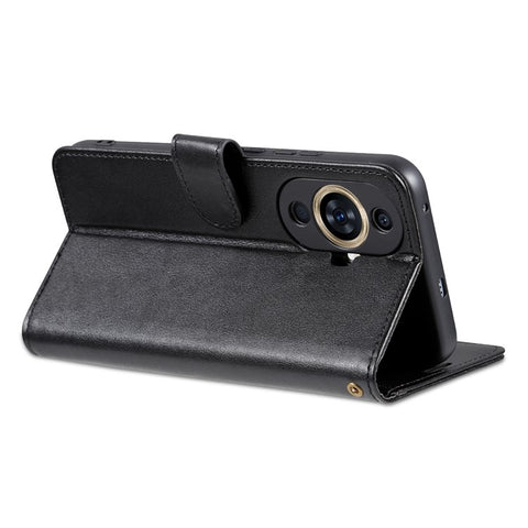 AZNS For Huawei nova 11 / nova 12s 4G / nova 12 Lite 4G Wallet Phone Shell Mobile Phone Case TPU+PU Leather Protective Cover