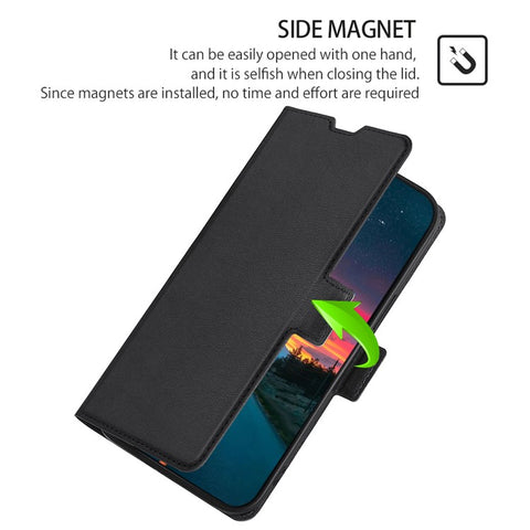For Samsung Galaxy F14 5G PU Leather Phone Stand Cover Flip Case Card Holder Protection Shell