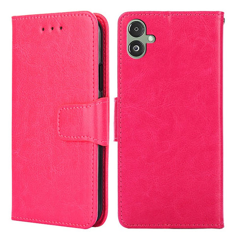 For Samsung Galaxy F14 5G Textured PU Leather Phone Case Wallet Stand Flip Cover