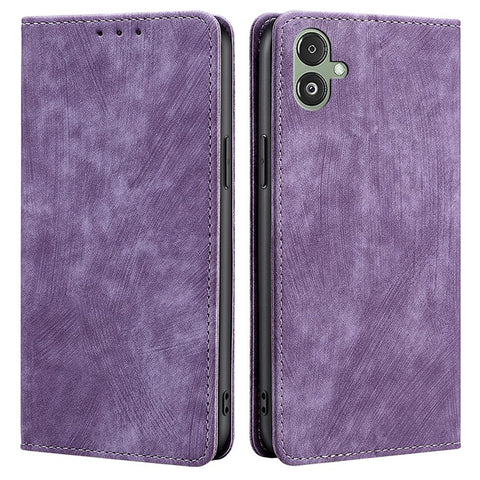Wallet Case for Samsung Galaxy F14 5G RFID Blocking PU Leather Stand Phone Cover