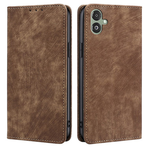 Wallet Case for Samsung Galaxy F14 5G RFID Blocking PU Leather Stand Phone Cover