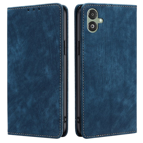 Wallet Case for Samsung Galaxy F14 5G RFID Blocking PU Leather Stand Phone Cover