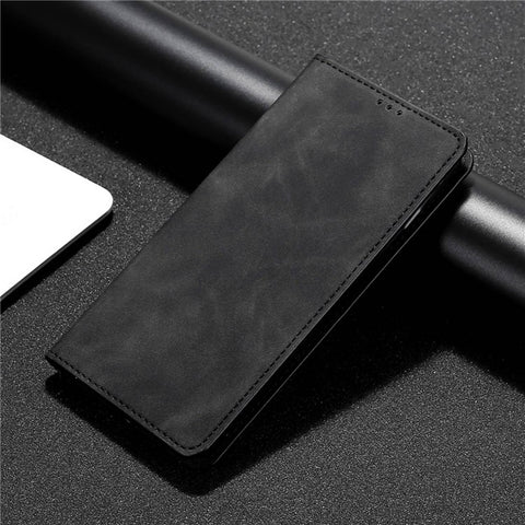 For Samsung Galaxy F14 5G Card Slots Stand Cover PU Leather Skin-touch Phone Case