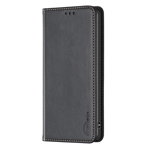 BINFEN COLOR BF18 Phone Stand Case for Oppo Find X6 Pro PU Leather Card Holder Cell Phone Cover