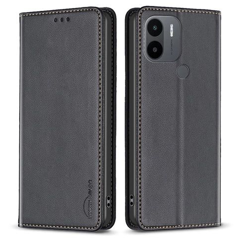 BINFEN COLOR BF18 for Xiaomi Redmi A1 4G / A1+ 4G / Redmi A2 4G / A2+ 4G / Poco C50 4G Phone Case Card Holder PU Leather Flip Cover