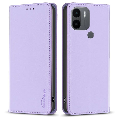 BINFEN COLOR BF18 for Xiaomi Redmi A1 4G / A1+ 4G / Redmi A2 4G / A2+ 4G / Poco C50 4G Phone Case Card Holder PU Leather Flip Cover
