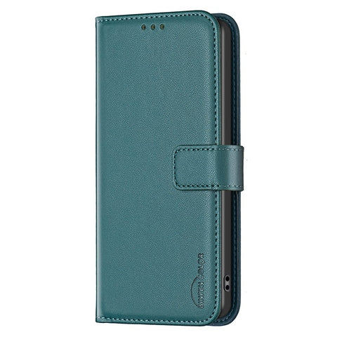 BINFEN COLOR BF17 For Xiaomi 12 5G / 12X 5G / 12S 5G Anti-Dust PU Leather Wallet Phone Stand Case Inner TPU Cover
