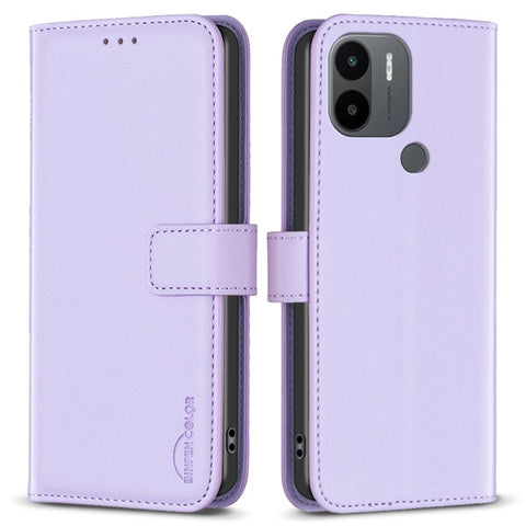 Phone Case for Xiaomi Redmi A1 4G / A1+ 4G / A2 4G / A2+ 4G / Poco C50 4G BINFEN COLOR BF17 Leather Wallet Stand Cover