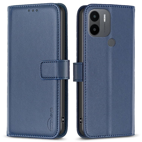 Phone Case for Xiaomi Redmi A1 4G / A1+ 4G / A2 4G / A2+ 4G / Poco C50 4G BINFEN COLOR BF17 Leather Wallet Stand Cover