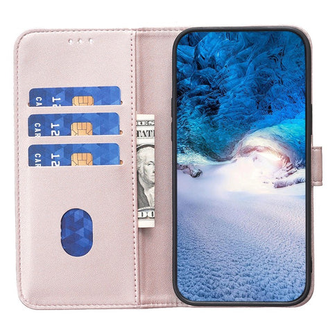 BINFEN COLOR BF17 Shockproof Leather Case for Xiaomi Redmi 9A , Wallet Stand Cell Phone Cover