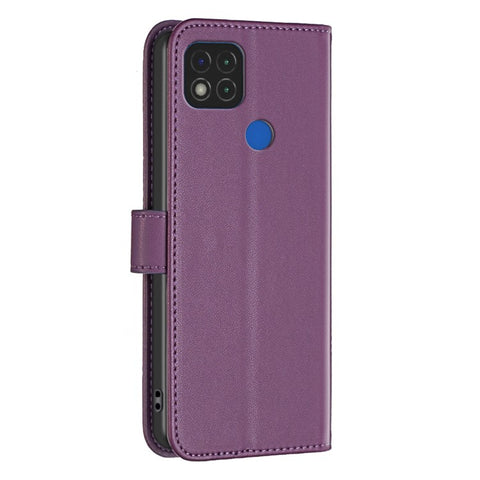 BINFEN COLOR BF17 Wallet Case for Xiaomi Redmi 9C / Redmi 9C NFC / Redmi 10A / Poco C31 Stand Leather Phone Cover