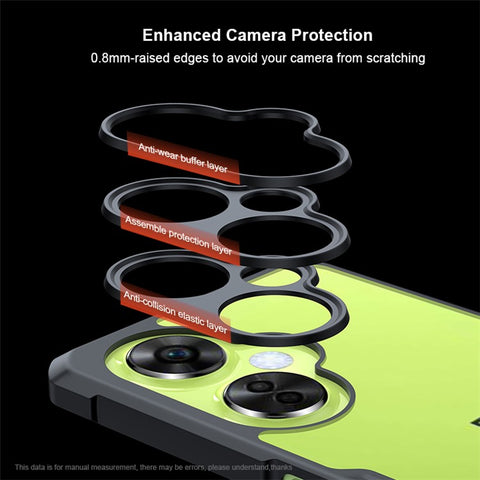 XUNDD For OnePlus Nord CE 3 Lite 5G / Nord N30 5G Anti-Scratch Acrylic+TPU Phone Case Lightweight Cell Phone Cover