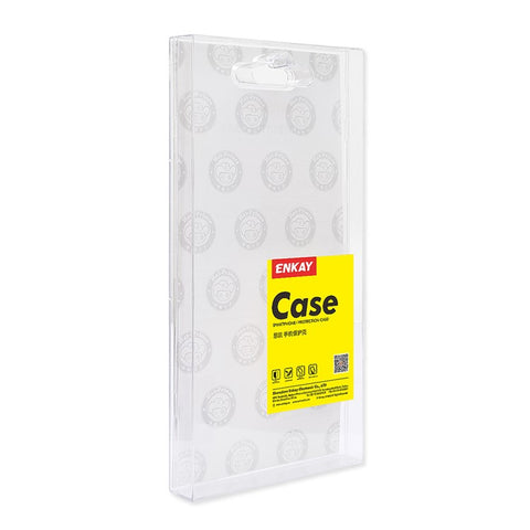 ENKAY HAT PRINCE For Meizu 20 Anti-slip Strip Edge TPU Clear Phone Cover Dustproof Phone Case