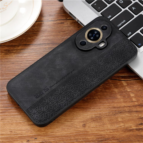 AZNS For Huawei nova 11 Pro / nova 11 Ultra Imprinted Phone Case PU Leather+TPU Phone Cover