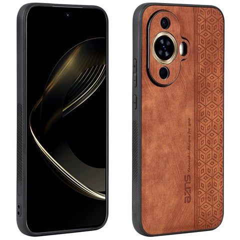 AZNS For Huawei nova 11 Pro / nova 11 Ultra Imprinted Phone Case PU Leather+TPU Phone Cover