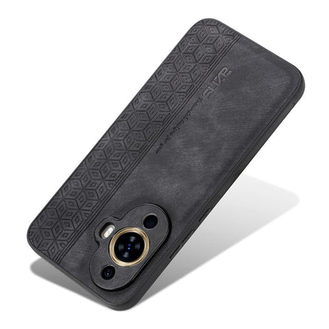 AZNS Imprinted Phone Case for Huawei nova 11 / nova 12s 4G / nova 12 Lite 4G , PU Leather Coated TPU Smartphone Cover