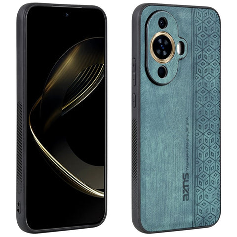 AZNS Imprinted Phone Case for Huawei nova 11 / nova 12s 4G / nova 12 Lite 4G , PU Leather Coated TPU Smartphone Cover