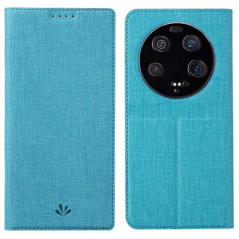 VILI DMX Series Phone Stand Cover for Xiaomi 13 Ultra , PU Leather Anti-Scratch Card Slots Phone Case