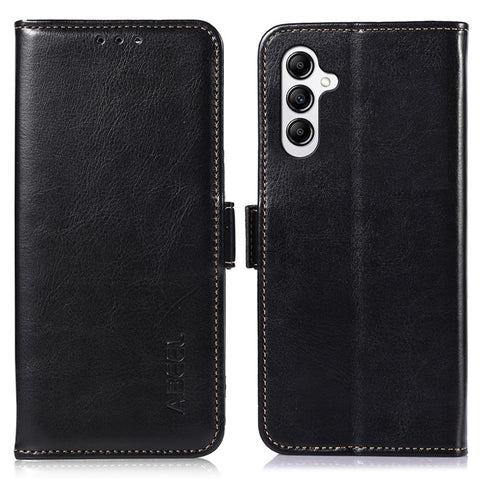 ABEEL For Samsung Galaxy M54 5G / F54 5G PU Leather Phone Cover Crazy Horse Texture Stand Wallet Case
