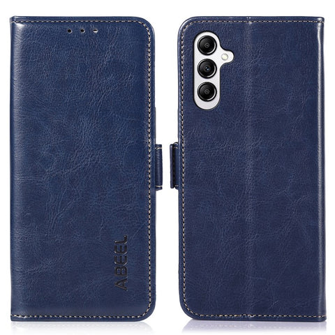 ABEEL For Samsung Galaxy M54 5G / F54 5G PU Leather Phone Cover Crazy Horse Texture Stand Wallet Case