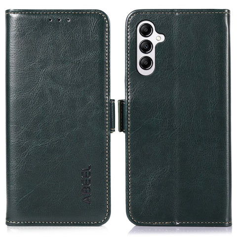 ABEEL For Samsung Galaxy M54 5G / F54 5G PU Leather Phone Cover Crazy Horse Texture Stand Wallet Case