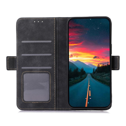 ABEEL For Samsung Galaxy M54 5G / F54 5G TPU+PULeather Cell Phone Stand Case Wallet Retro Texture Cover