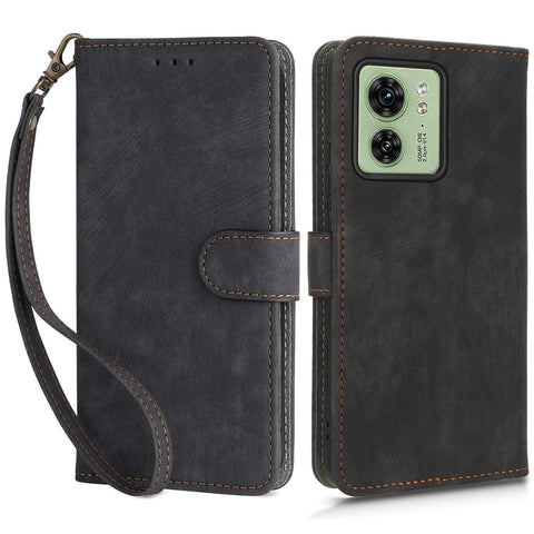 For Xiaomi Poco M5s 4G / Redmi Note 10 4G / Note 10S 4G / Note 11 SE (India) 4G RFID Blocking Mobile Phone PU Leather Stand Case Wallet Cover