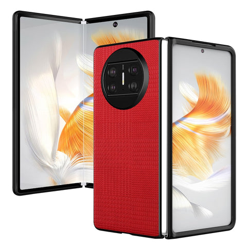 VILI TH Series For Huawei Mate X3 5G Shockproof Case PU Leather Coated PC+TPU Cellphone Cover