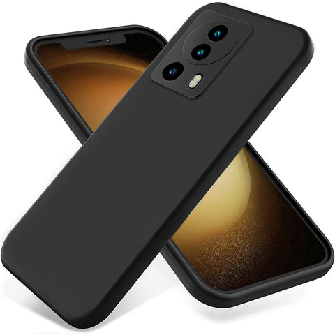 For Xiaomi 12 Lite NE 5G Anti-scratch Back Cover Soft Lining Liquid Silicone Phone Case