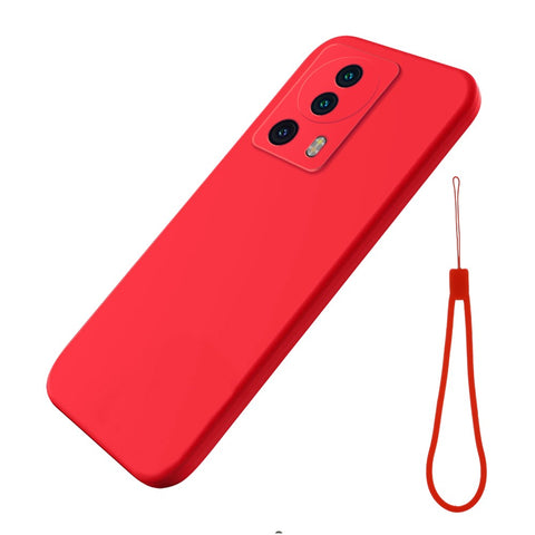 For Xiaomi 12 Lite NE 5G Anti-scratch Back Cover Soft Lining Liquid Silicone Phone Case