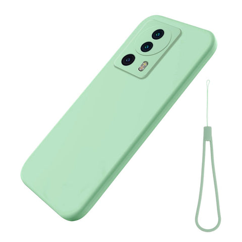 For Xiaomi 12 Lite NE 5G Anti-scratch Back Cover Soft Lining Liquid Silicone Phone Case