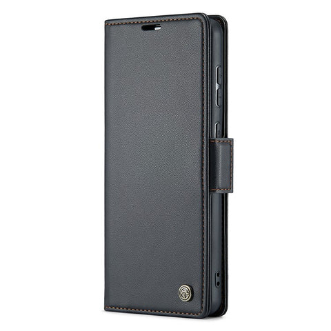 For Samsung Galaxy S20 Plus 5G / 4G Leather Case CASEME 023 RFID Blocking 3 Card Slot Mobile Cover