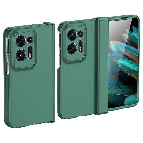 For Oppo Find N2 5G Hard PC Phone Cover Skin-Touch Feeling Hinge Protection Anti-Scratch Case