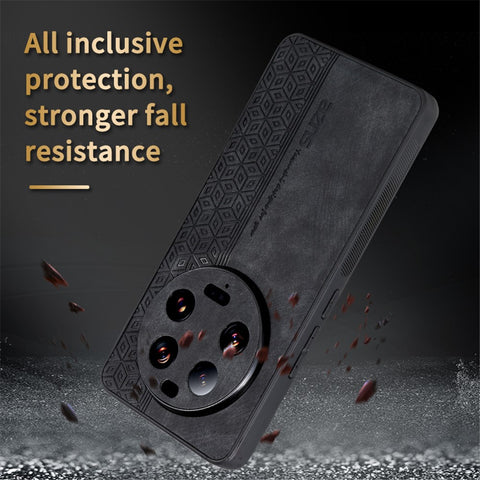 AZNS For Xiaomi 13 Ultra PU Leather+TPU Mobile Phone Case Imprinted Pattern Smartphone Shell Cover