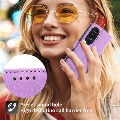 DIERFENG DF-03 for Huawei nova 11 Pro / nova 11 Ultra Lines Imprinted Phone Case PU Leather Wallet Stand Cover