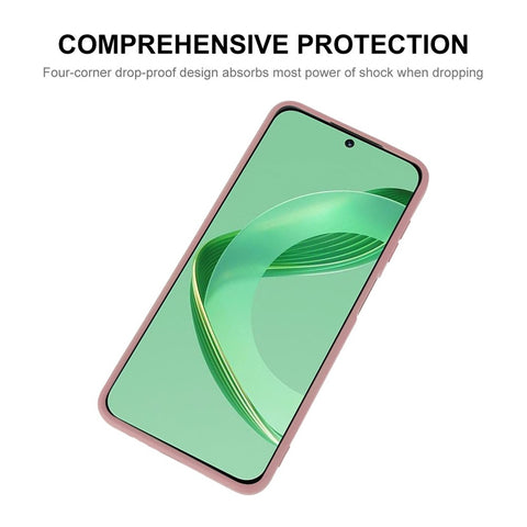 ENKAY HAT PRINCE For Huawei nova 11 / nova 12s 4G / nova 12 Lite 4G Liquid Silicone Phone Case Cover with Screen Protector