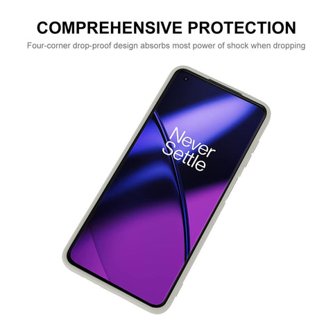 ENKAY HAT PRINCE for OnePlus 11 5G Precise Cutout Liquid Silicone Phone Case Straight Edge Cell Phone Cover