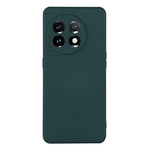 ENKAY HAT PRINCE for OnePlus 11 5G Precise Cutout Liquid Silicone Phone Case Straight Edge Cell Phone Cover