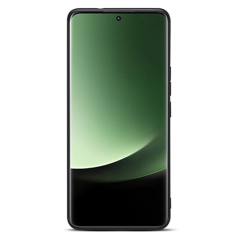 DENIOR For Xiaomi 13 Ultra Drop-proof Case with Kickstand Card Slot PU Leather Coated TPU Phone Cover