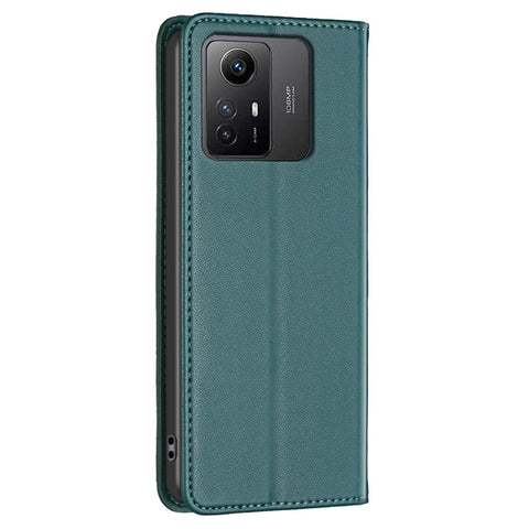 BINFEN COLOR BF18 Protective Case for Xiaomi Redmi Note 12S 4G Phone Shell Leather Cover with Card Holder