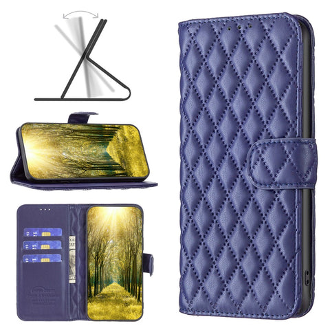 BINFEN COLOR BF Style-14 for Xiaomi Civi 3 5G Cell Phone Case Wallet Imprinted Leather Stand Cover