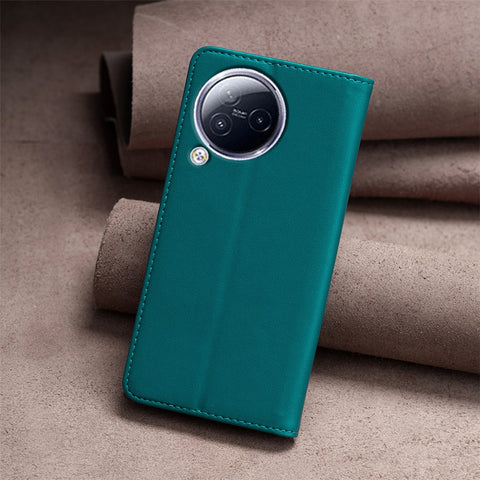 BINFEN COLOR BF18 For Xiaomi Civi 3 5G Magnetic Leather Flip Cover Phone Case with Card Holder