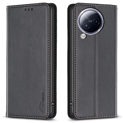 BINFEN COLOR BF18 For Xiaomi Civi 3 5G Magnetic Leather Flip Cover Phone Case with Card Holder